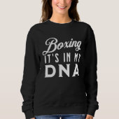 Sweatshirt Boxing It's In My DNA   Boxing  1 (Devant)