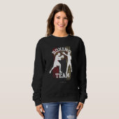 Sweatshirt Boxing Serbia Combat Sports Fighter Boxing (Devant entier)