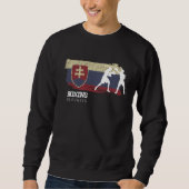 Sweatshirt Boxing Slovakia Combat Sports Fighter Boxing 1 (Devant)