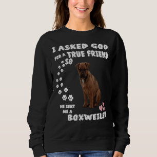 Sweatshirt Boxweiler Boxie Rottie Lover Box Rotty M