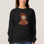 Sweatshirt Boy Loving Meat Bacon (Devant)