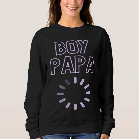 Sweatshirt Boy Papa Loading (Devant)