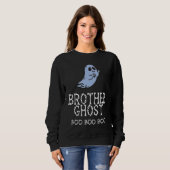 Sweatshirt Boys Brother Ghost Halloween Costume Matching Fami (Devant entier)