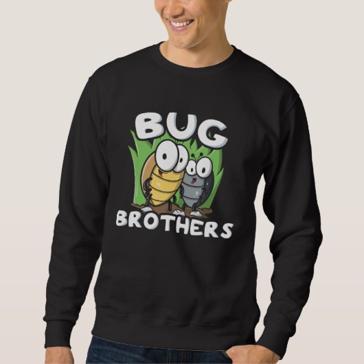 Sweatshirt Boys Bug Brother Matching Family   Bug Hunter (Devant)