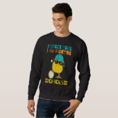 Sweatshirt Boys Easter Outfit Forget Eggs I m Hunting Chicks (Devant entier)