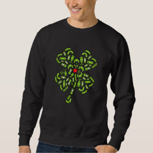 Sweatshirt Boys Gamer Jeu Shamrock Jour de la Saint Patrick I