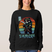 Sweatshirt Boys Love Samurai Panda Japan (Devant)