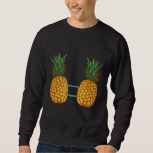 Sweatshirt Bra d'ananas cool été Hawaii Fruit Beach Vacances
