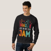 Sweatshirt Braille Is My Jam Visually Impaired Braille Alphab (Devant entier)