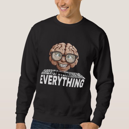 SWEATSHIRT BRAIN CIRCUIT (Devant)