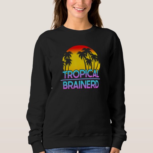 Sweatshirt Brainered Minnesota drôle Météo ironique (Devant)