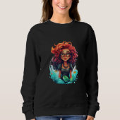 Sweatshirt Brainy mermaid (Devant)