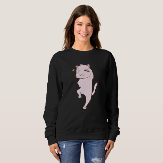 Sweatshirt Brave Chat (Devant entier)