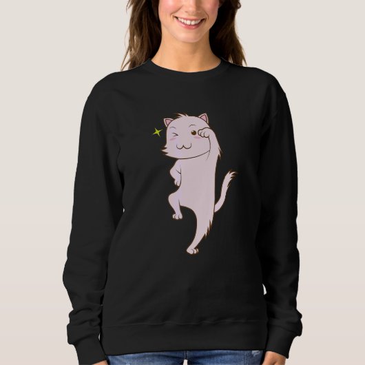 Sweatshirt Brave Chat (Devant)