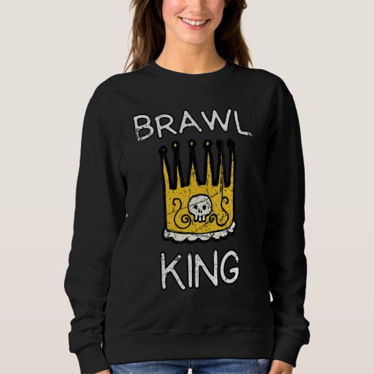 Sweatshirt Brawl King Brawling Gamer Jeu 1 (Devant)