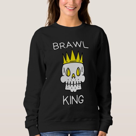 Sweatshirt Brawl King Brawling Gamer Jeu 6 (Devant)