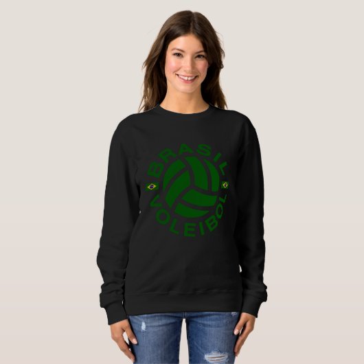 Sweatshirt Brazil Volleyball Double sided (Devant entier)