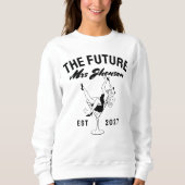 Sweatshirt Brde future mrs personalized name Future  (Devant)