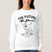Sweatshirt Brde future mrs personalized name Future  (Devant)