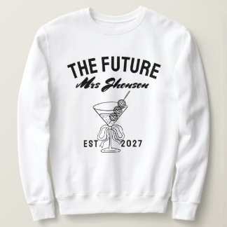 Sweatshirt Brde future mrs personalized name Future 