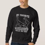 Sweatshirt Breakdance favorite calls me dad cute graphic them (Devant)