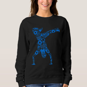 Sweatshirt Breakdance Sillhouette Street Dance Breakdance 3