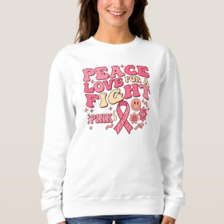 Sweatshirt Breast Cancer Awareness / Paz Amor Lucha