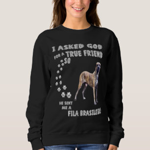 Sweatshirt Brésil Mastiff Chien Maman Papa Costume Fila Brasi
