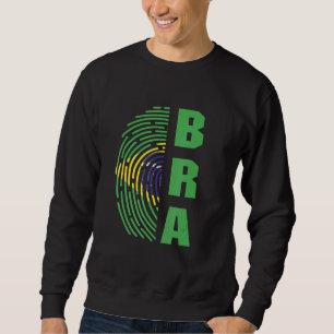 Sweatshirt Brésil numérique - Parfait pour les Brésiliens à l