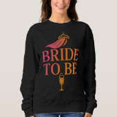 Sweatshirt Bride to be (Devant)