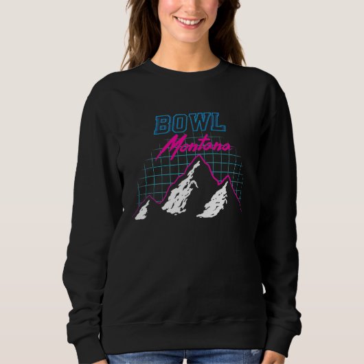 Sweatshirt Bridger Bowl Montana USA Ski Resort BACK PRINT (Devant)