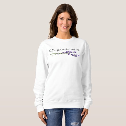 Sweatshirt Bridgerton inspired (Devant entier)