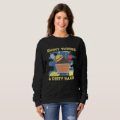 Sweatshirt Brillant Et Mains Sale Miner Bijoux Expert Ge (Devant entier)