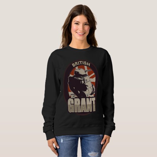 Sweatshirt British M3 Grant (Devant entier)