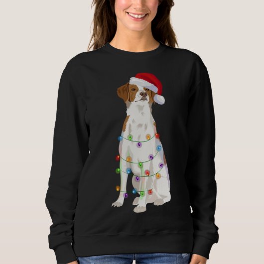 Sweatshirt BRITTANY ESPAGNE Noël Lumières Noël Amoureux des c (Devant)