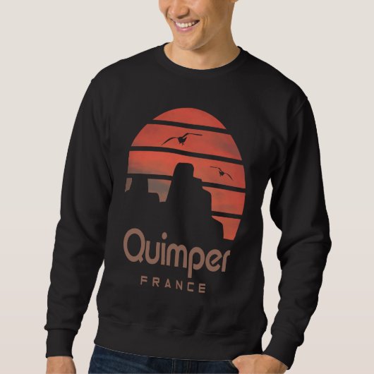 Sweatshirt Brittany France Quimper (Devant)