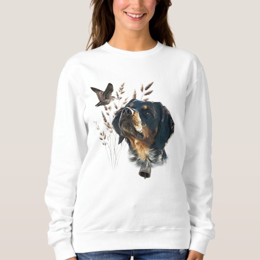 Sweatshirt Brittany Spaniel  (Devant)