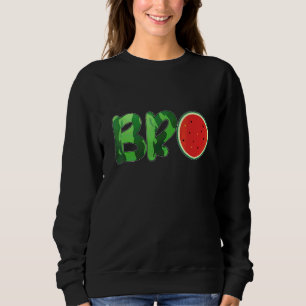 Sweatshirt Bro Melon Famille assortie Fruit d'été Bro