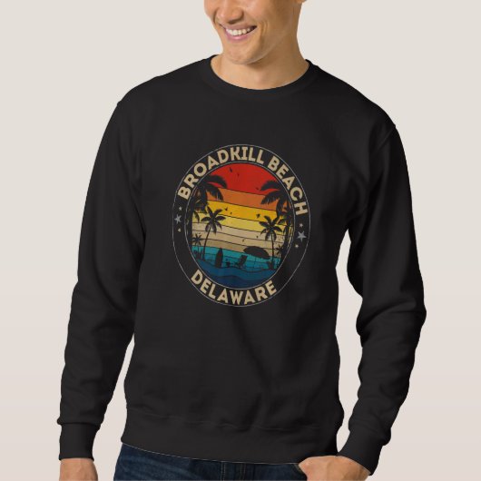 Sweatshirt Broadkill Beach Souvenir Delaware Rappel (Devant)