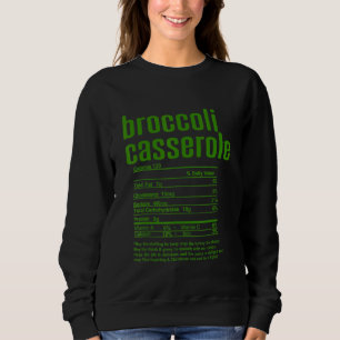 Sweatshirt Broccoli Casserole Famille Thanksgiving Nutrition 