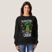 Sweatshirt Broccoli Gym Weight Training Deadlift  1 (Devant entier)