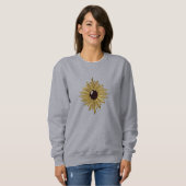 Sweatshirt Broche cool Gold (Devant entier)