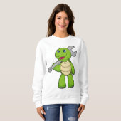Sweatshirt Broche mécanique de tortue (Devant entier)