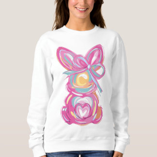 Sweatshirt Brochet Bunny cadeau pour elle