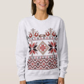 Sweatshirt Broderie traditionnelle slave/scandinave (Devant)