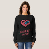 Sweatshirt Broken Heart Unisex Valentine s Day (Devant entier)