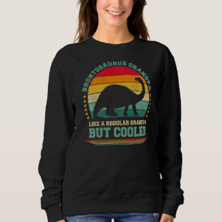 Sweatshirt Brontosaurus Vintage Brontosaurus Grandpa Fa