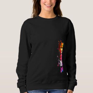 Sweatshirt Bronx en lettres d'aquarelle Bronx
