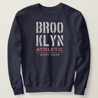 Sweatshirt Brooklyn New York Athletic Urban Varsity Letters