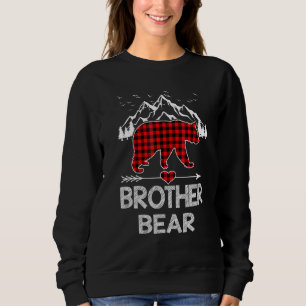 Sweatshirt Brother Bear Red Buffalo Plaid Brother Bear Pajama